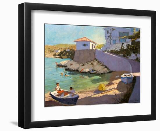 Fishing Nets, Samos, 2005-Andrew Macara-Framed Giclee Print