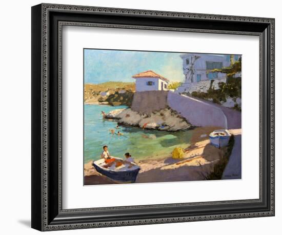 Fishing Nets, Samos, 2005-Andrew Macara-Framed Giclee Print