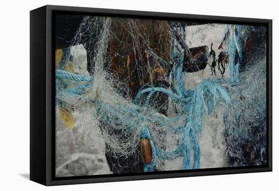 Fishing Nets Tangled Together-Fay Godwin-Framed Premier Image Canvas