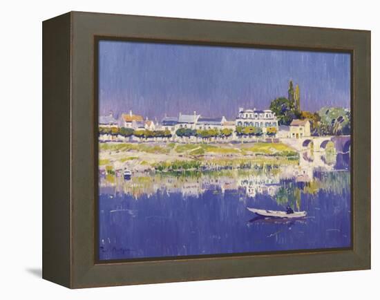 Fishing on a Summer's Day-Paul Mathieu-Framed Premier Image Canvas