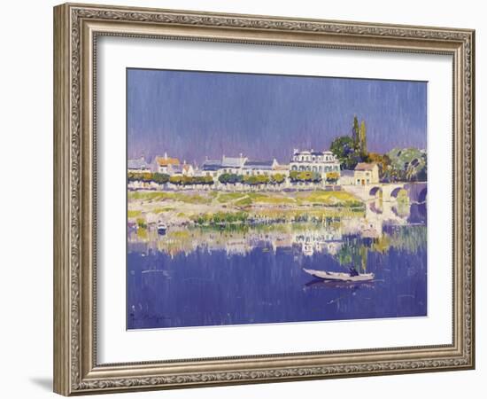 Fishing on a Summer's Day-Paul Mathieu-Framed Giclee Print