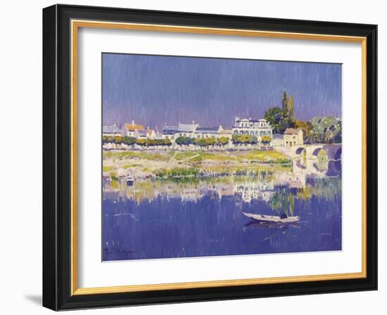 Fishing on a Summer's Day-Paul Mathieu-Framed Giclee Print