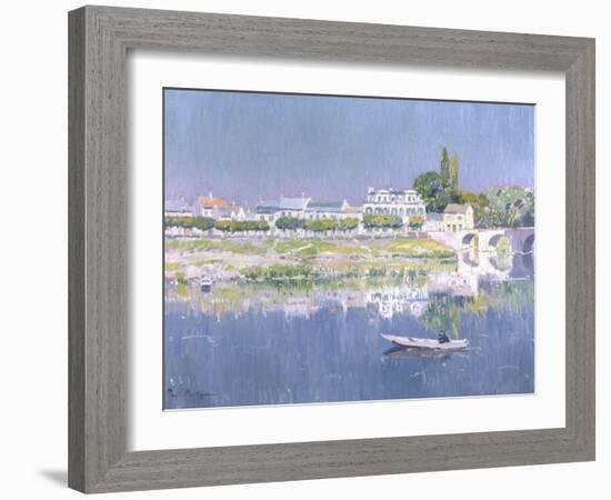 Fishing on a Summer's Day-Paul Mathieu-Framed Giclee Print