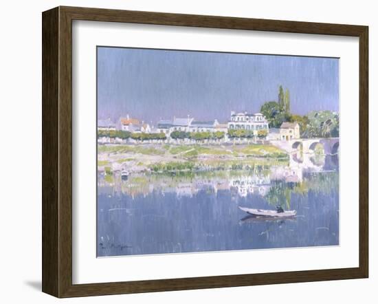 Fishing on a Summer's Day-Paul Mathieu-Framed Giclee Print