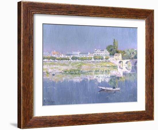 Fishing on a Summer's Day-Paul Mathieu-Framed Giclee Print