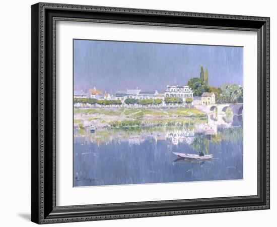 Fishing on a Summer's Day-Paul Mathieu-Framed Giclee Print