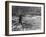 Fishing on the Elwha, Olympic Peninsula, Undated-Asahel Curtis-Framed Giclee Print