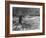 Fishing on the Elwha, Olympic Peninsula, Undated-Asahel Curtis-Framed Giclee Print