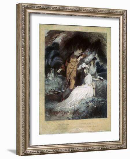 Fishing Party, 18th or Early 19th Century-Charles Knight-Framed Giclee Print