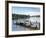 Fishing Pier and Boat Launch in Bayview Park on Bayou Texar in Pensacola, Florida in Blue Early Mor-forestpath-Framed Photographic Print