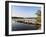 Fishing Pier and Boat Launch in Bayview Park on Bayou Texar in Pensacola, Florida in Early Morning-forestpath-Framed Photographic Print