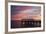 Fishing Pier at Sunset, Jekyll Island, Georgia, USA-Joanne Wells-Framed Photographic Print