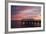 Fishing Pier at Sunset, Jekyll Island, Georgia, USA-Joanne Wells-Framed Photographic Print