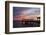 Fishing Pier at Sunset, Jekyll Island, Georgia, USA-Joanne Wells-Framed Photographic Print