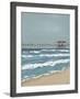 Fishing Pier Diptych II-Jade Reynolds-Framed Art Print