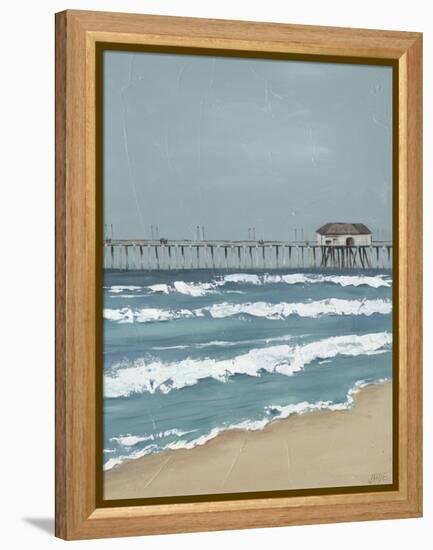 Fishing Pier Diptych II-Jade Reynolds-Framed Stretched Canvas