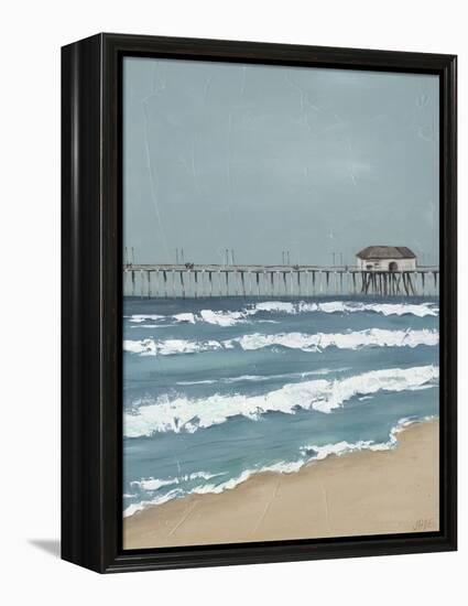 Fishing Pier Diptych II-Jade Reynolds-Framed Stretched Canvas