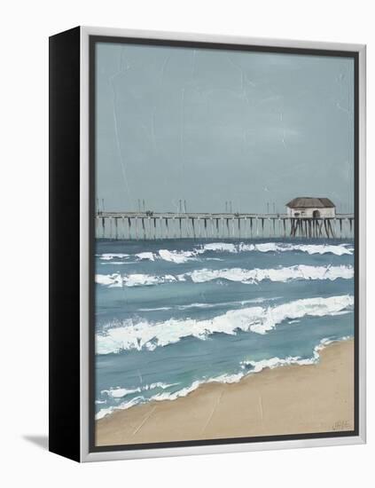 Fishing Pier Diptych II-Jade Reynolds-Framed Stretched Canvas