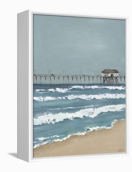 Fishing Pier Diptych II-Jade Reynolds-Framed Stretched Canvas