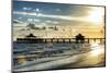 Fishing Pier Fort Myers Beach at Sunset - Florida-Philippe Hugonnard-Mounted Photographic Print