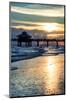 Fishing Pier Fort Myers Beach at Sunset-Philippe Hugonnard-Mounted Photographic Print