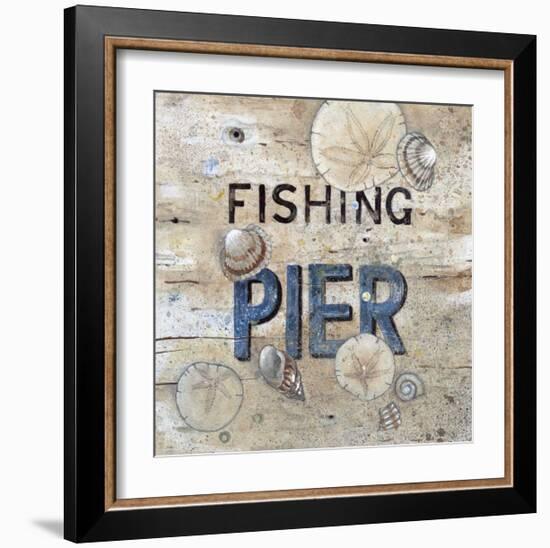 Fishing Pier-Arnie Fisk-Framed Giclee Print