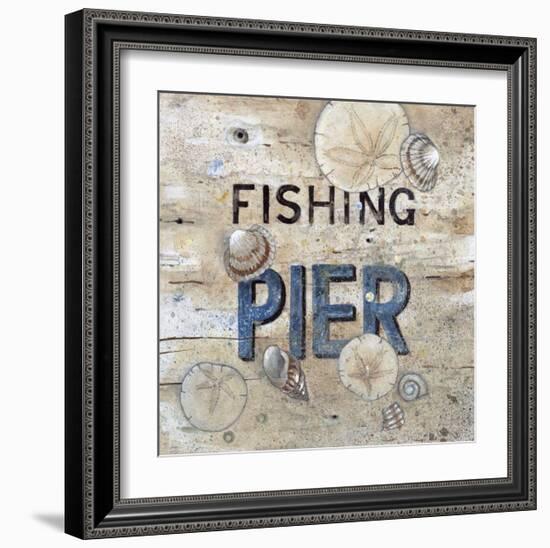 Fishing Pier-Arnie Fisk-Framed Giclee Print