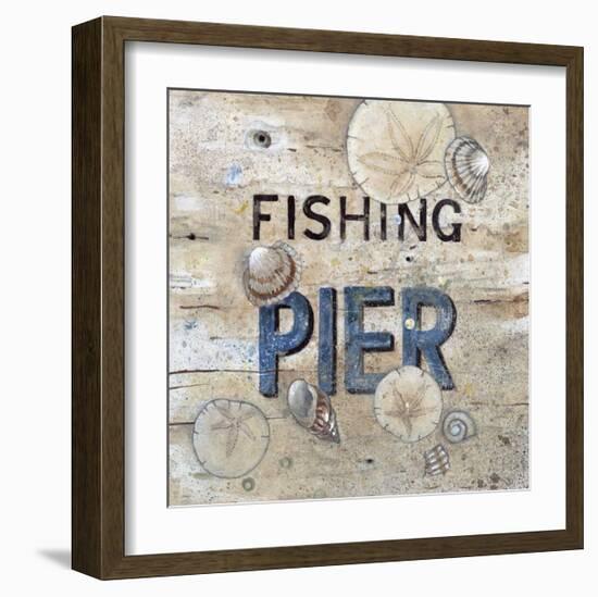 Fishing Pier-Arnie Fisk-Framed Giclee Print