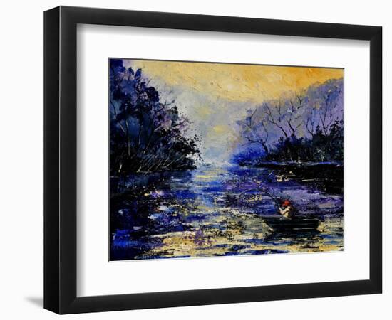 Fishing Pond-Pol Ledent-Framed Art Print