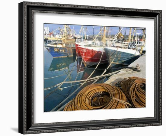 Fishing Port, Kilmore Quay, County Wexford, Leinster, Eire (Ireland)-Bruno Barbier-Framed Photographic Print