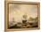 Fishing Scene, Teignmouth Beach and the Ness, 1831-Thomas Luny-Framed Premier Image Canvas