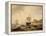 Fishing Scene, Teignmouth Beach and the Ness, 1831-Thomas Luny-Framed Premier Image Canvas