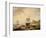 Fishing Scene, Teignmouth Beach and the Ness, 1831-Thomas Luny-Framed Premium Giclee Print