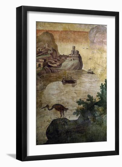 Fishing Scene-Antonio Tempesta-Framed Giclee Print