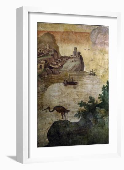 Fishing Scene-Antonio Tempesta-Framed Giclee Print