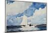 Fishing Schooner, Nassau, C.1898-99-Winslow Homer-Mounted Giclee Print