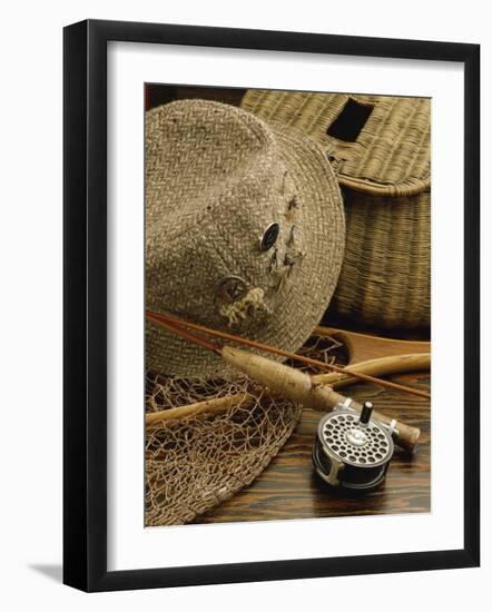 Fishing Still Life-null-Framed Photographic Print