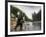 Fishing the Gallatin-Kevin Daniel-Framed Giclee Print