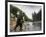 Fishing the Gallatin-Kevin Daniel-Framed Art Print