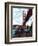 "Fishing Under the Golden Gate", November 16, 1957-John Falter-Framed Giclee Print