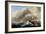 Fishing Vessels Offshore in a Heavy Sea, 1864-Ludolf Backhuysen-Framed Giclee Print