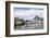 Fishing Village and Harbour Framed by Peaks and Sea, Hamnoy, Moskenes-Roberto Moiola-Framed Photographic Print