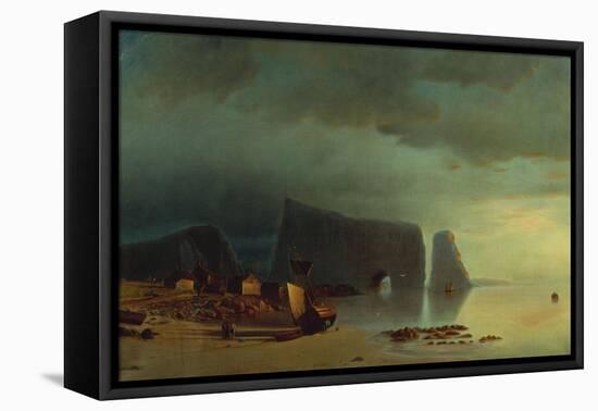 Fishing Village-William Bradford-Framed Premier Image Canvas