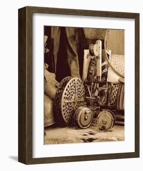 Fishing-Andrew Rose-Framed Giclee Print