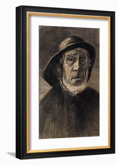 Fishman with a Sou'wester-Vincent van Gogh-Framed Art Print