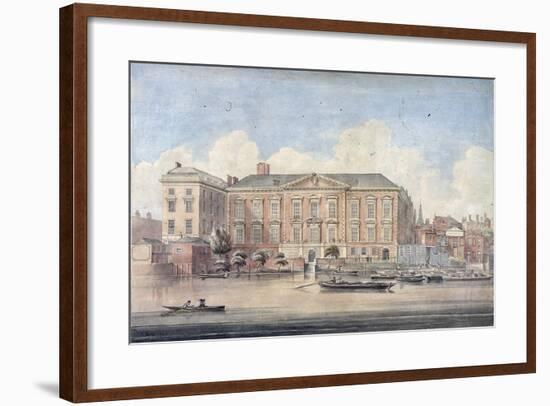 Fishmongers' Hall, London, 1826-G Yates-Framed Giclee Print