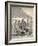 Fishmongers, Victoria Street, Hong Kong, China, 19th Century-M & N Hanhart-Framed Giclee Print