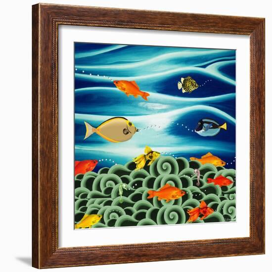 Fishtales I-David Sheskin-Framed Giclee Print