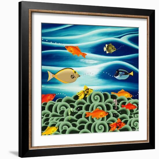 Fishtales I-David Sheskin-Framed Giclee Print