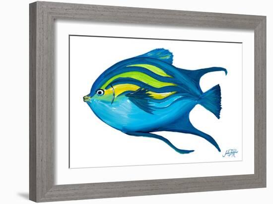 Fishy II-Julie DeRice-Framed Art Print